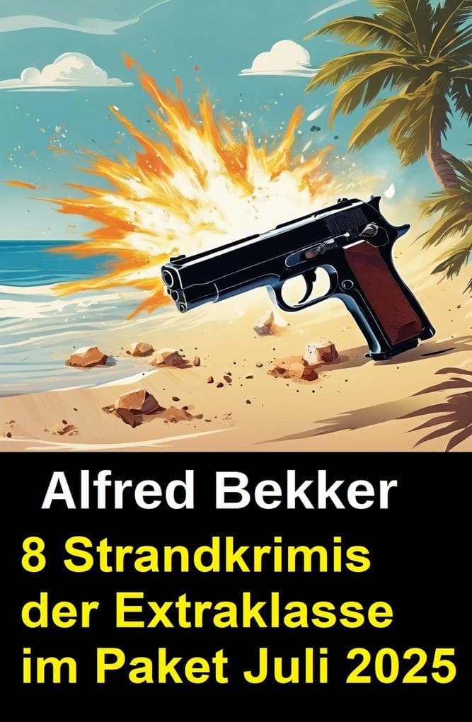 8 Strandkrimis der Extraklasse im Paket Juli 2025