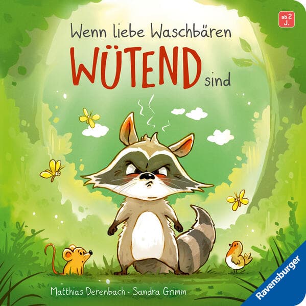 Wenn liebe Waschbären wütend sind