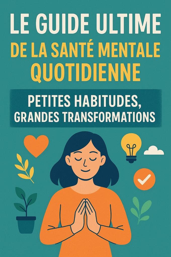 Le guide ultime de la santé mentale quotidienne : petites habitudes, grandes transformations