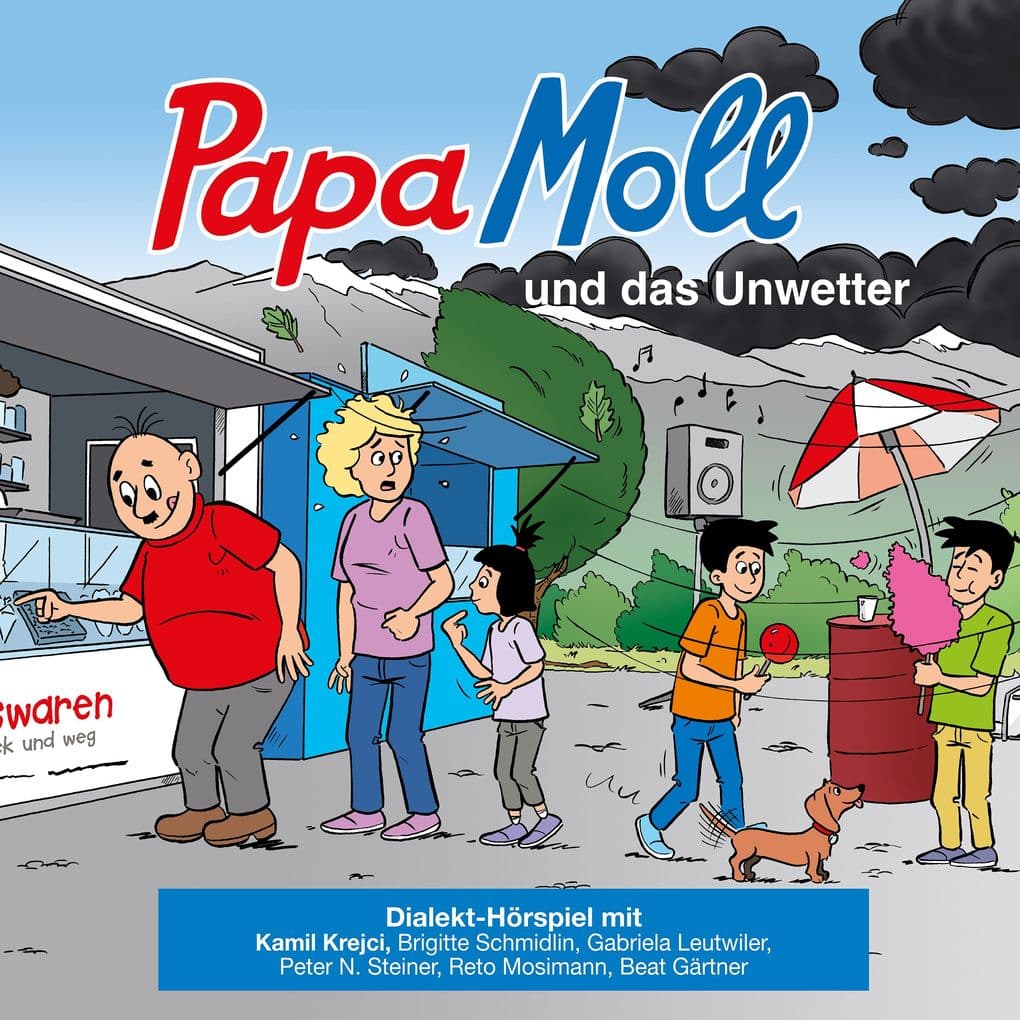 Papa Moll und das Unwetter