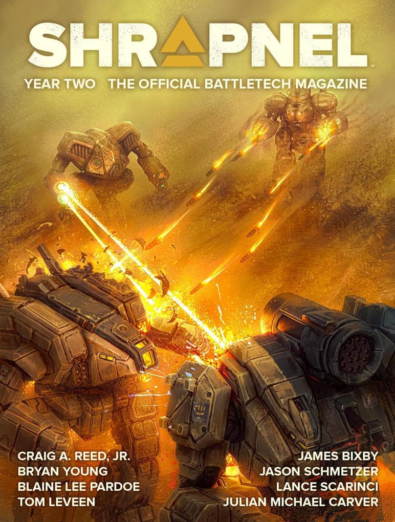 BattleTech: Shrapnel, Year Two (The Official BattleTech Magazine)