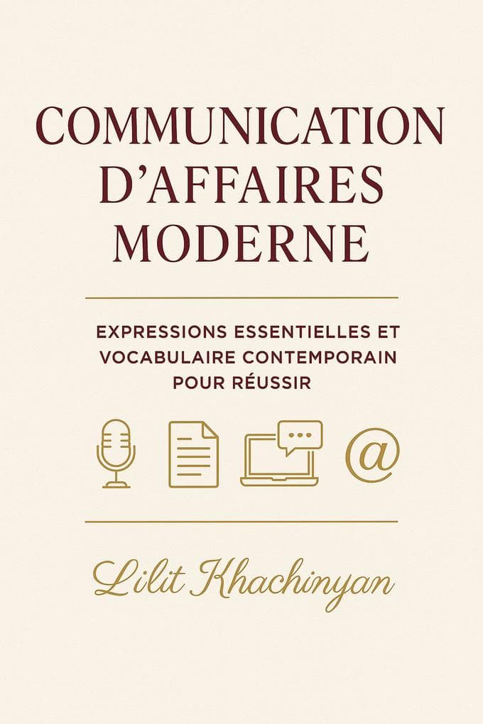 Communaication d'affaires modernes
