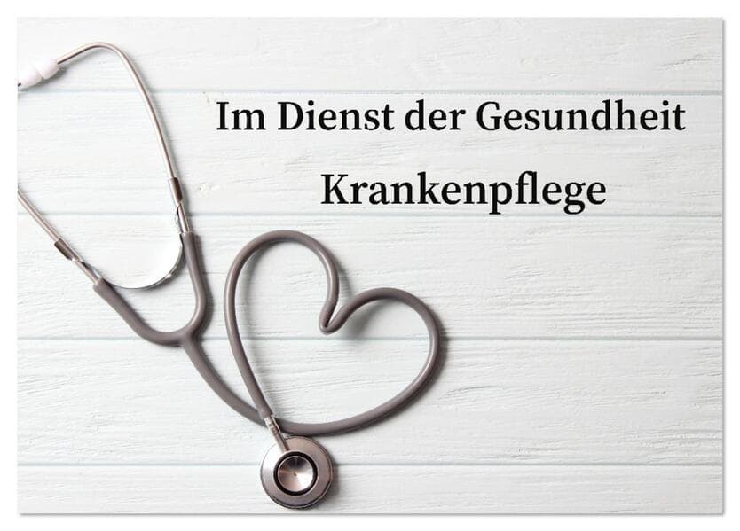 Im Dienst der Gesundheit - Krankenpflege (Tischkalender 2026 DIN A5 quer), CALVENDO Monatskalender