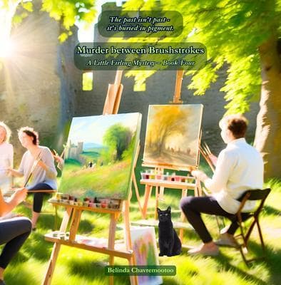 Murder between Brushstrokes: A Cozy Mystery