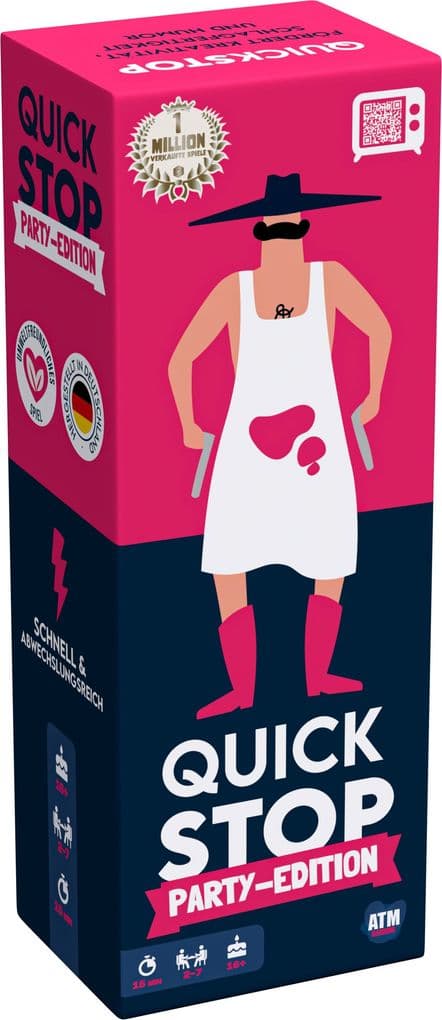 QuickStop - Das Buchstaben-Duell - Party-Edition