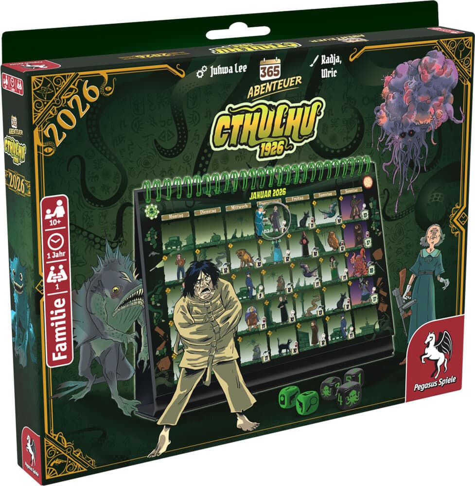 365 Abenteuer Cthulhu 1926, Edition 2026