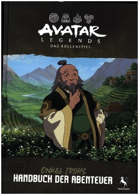 Avatar Legends - Das Rollenspiel: Onkel Irohs Handbuch der Abenteuer (Hardcover)