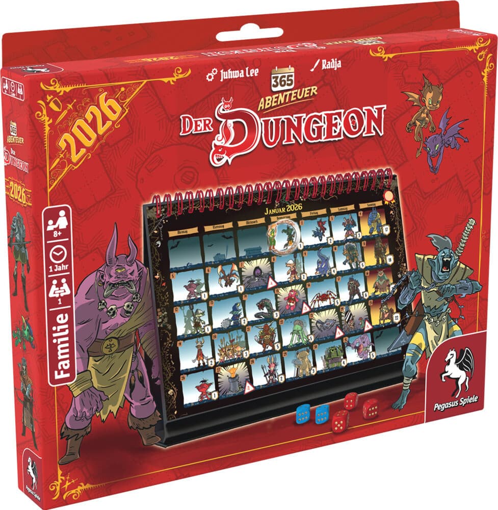 365 Abenteuer Der Dungeon, Edition 2026