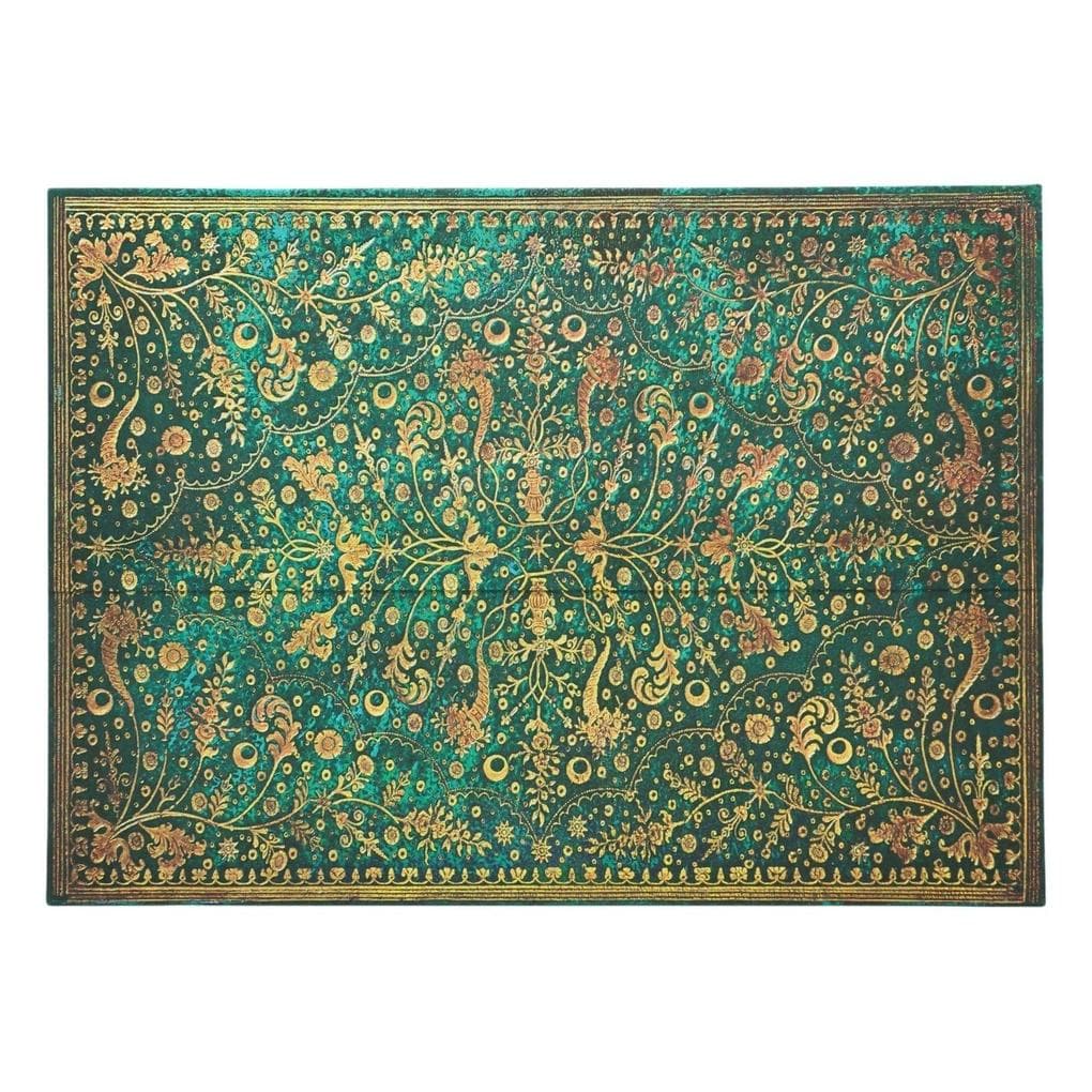 Emerald Flower (Nature's Grace) Document Folder (Wrap Closure)