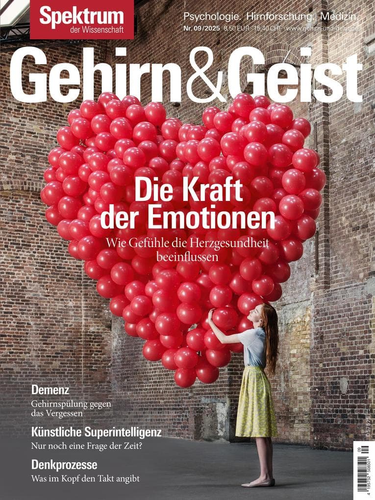 Gehirn&Geist 9/2025 Die Kraft der Emotionen