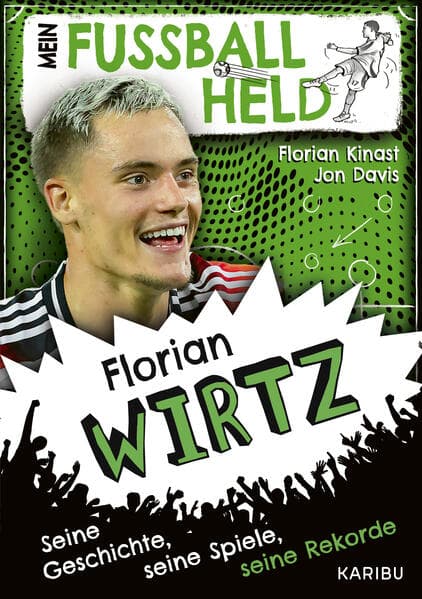 Mein Fußballheld Florian Wirtz - Seine Geschichte, seine Spiele, seine Rekorde