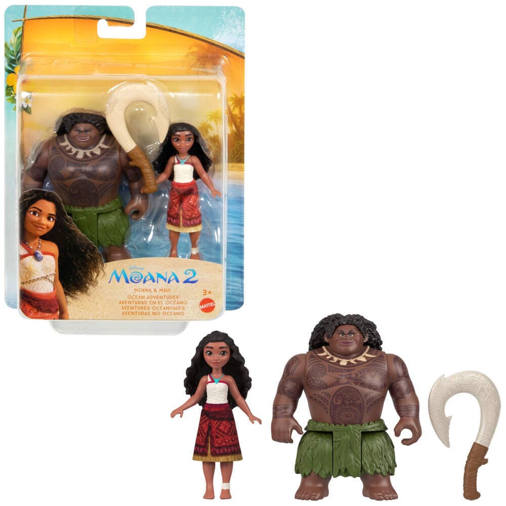 Disney Vaiana 2 Kleine Puppen Vaiana & Maui 2er Pack