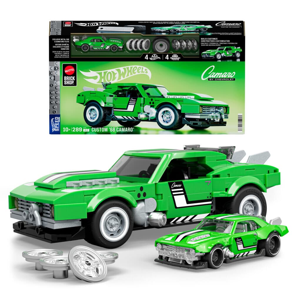 Mattel Brick Shop HW SPEED SERIES CAMARO