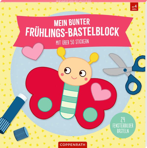 Mein bunter Frühlings-Bastelblock