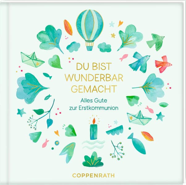 Geldkuvert-Geschenkbuch - Du bist wunderbar gemacht