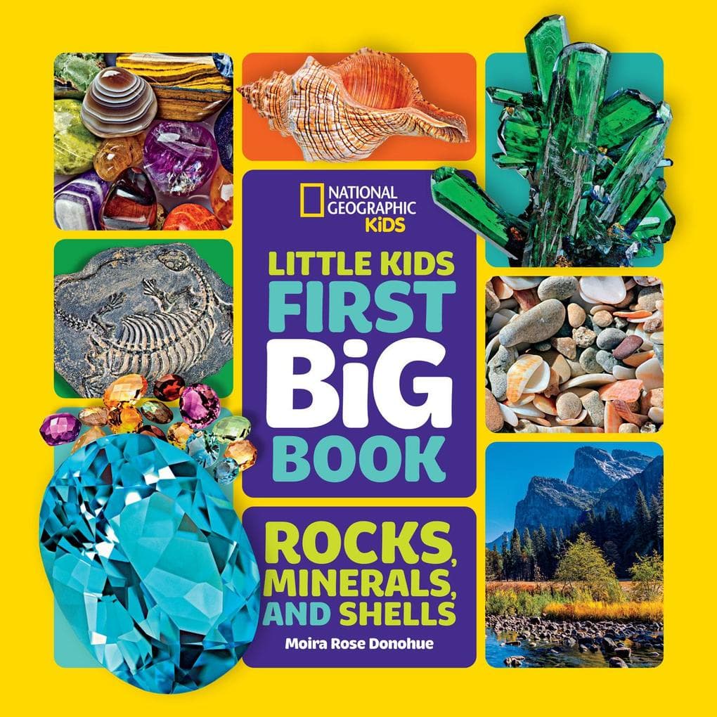 National Geographic Little Kids First Big Book of Rocks, Minerals & Shells