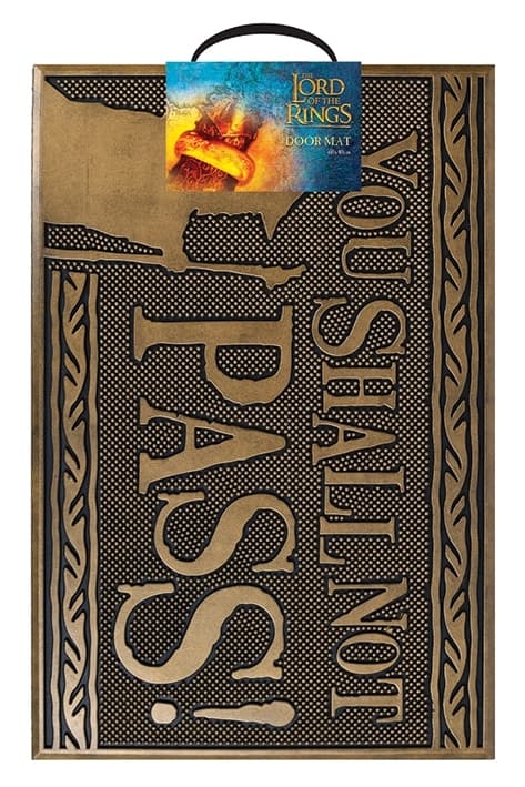 Fussmatte Lord Of The Rings - Shall Not Pass (Rubb