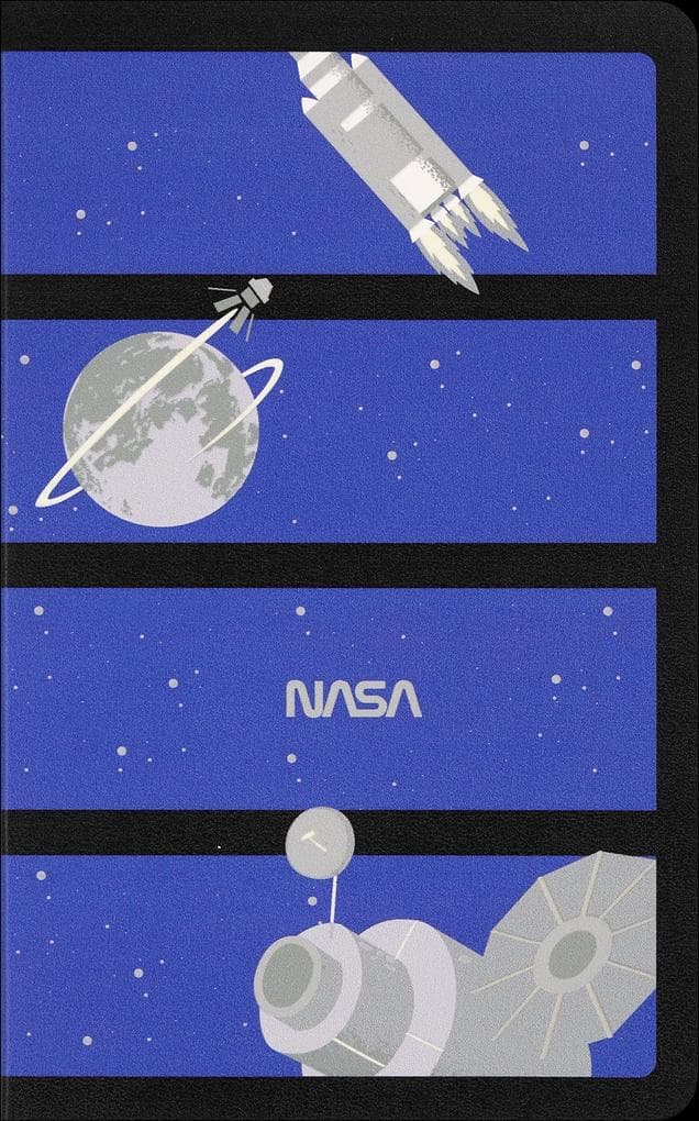 Moleskine Nasa-inspiriertes Volant Journal, L/A5, blanko, weicher Einband