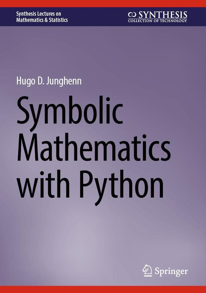 Symbolic Mathematics with Python