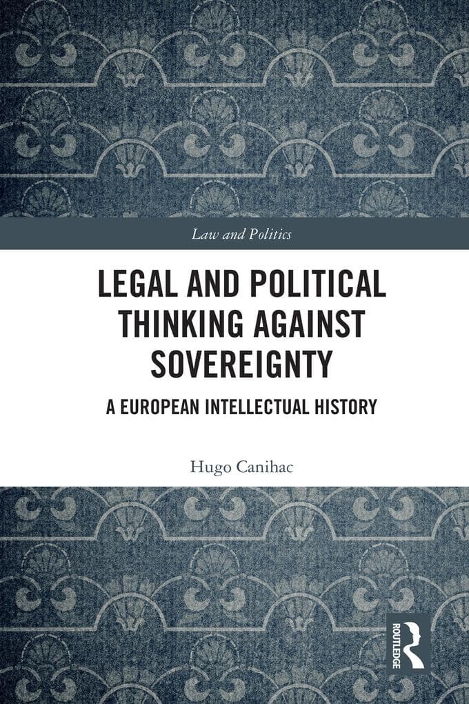 Legal and Political Thinking Against Sovereignty