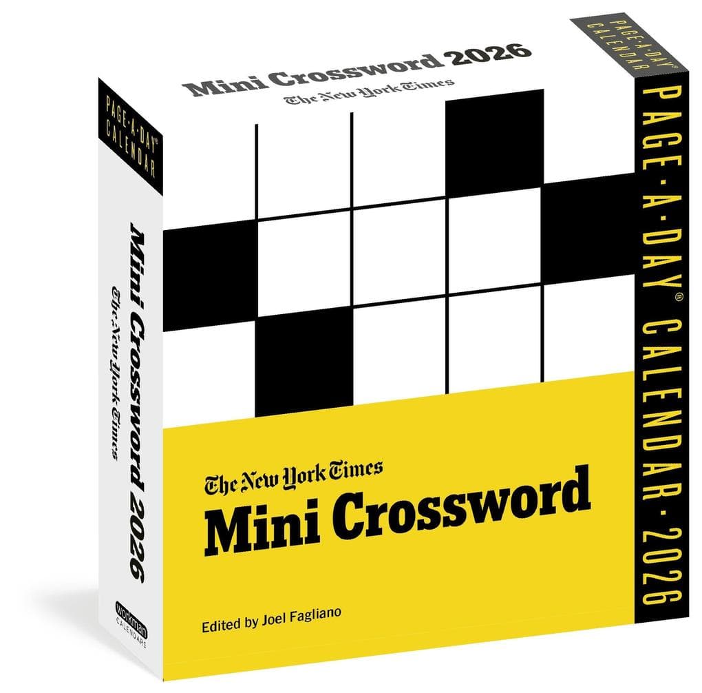 New York Times Mini Crossword Page-A-Day(r) Calendar 2026