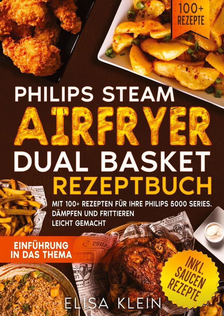 Philips Steam Airfryer Dual Basket Rezeptbuch