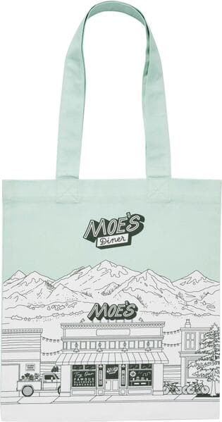 Main Street Tote Bag 'Moe's Diner'