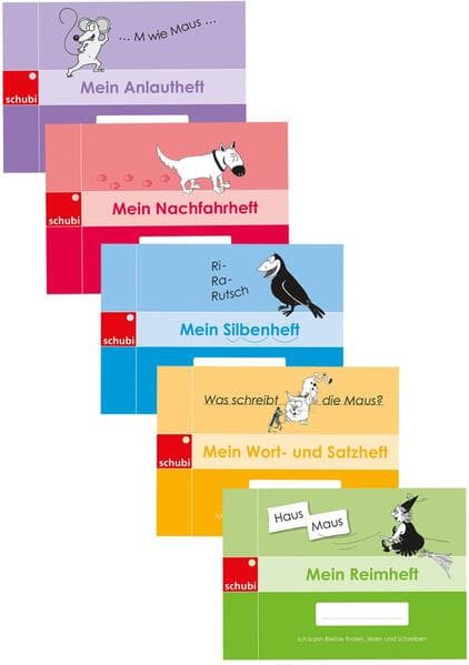 Selbstlernhefte für den Anfangs- und Förderunterricht. Set mit 5 Heften