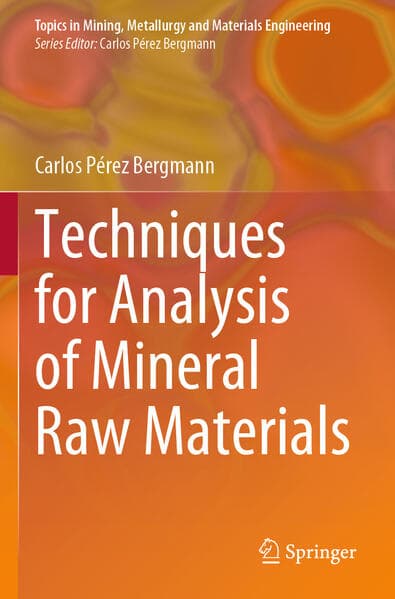 Techniques for Analysis of Mineral Raw Materials