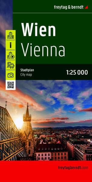 freytag & berndt Stadtplan Wien 1:25.000
