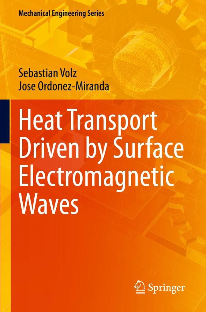 Heat Transport Driven by Surface Electromagnetic Waves