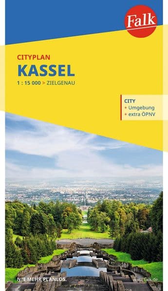 Falk Cityplan Kassel 1:15.000