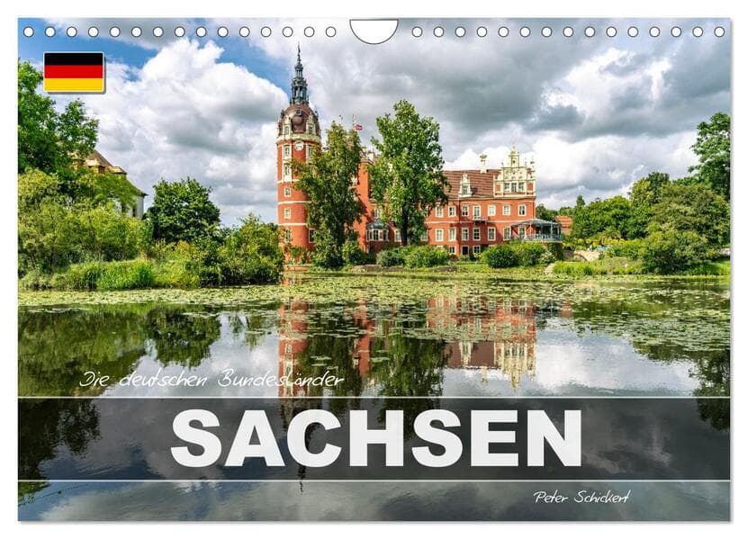 Die deutschen Bundesländer - Sachsen (Wandkalender 2026 DIN A4 quer), CALVENDO Monatskalender
