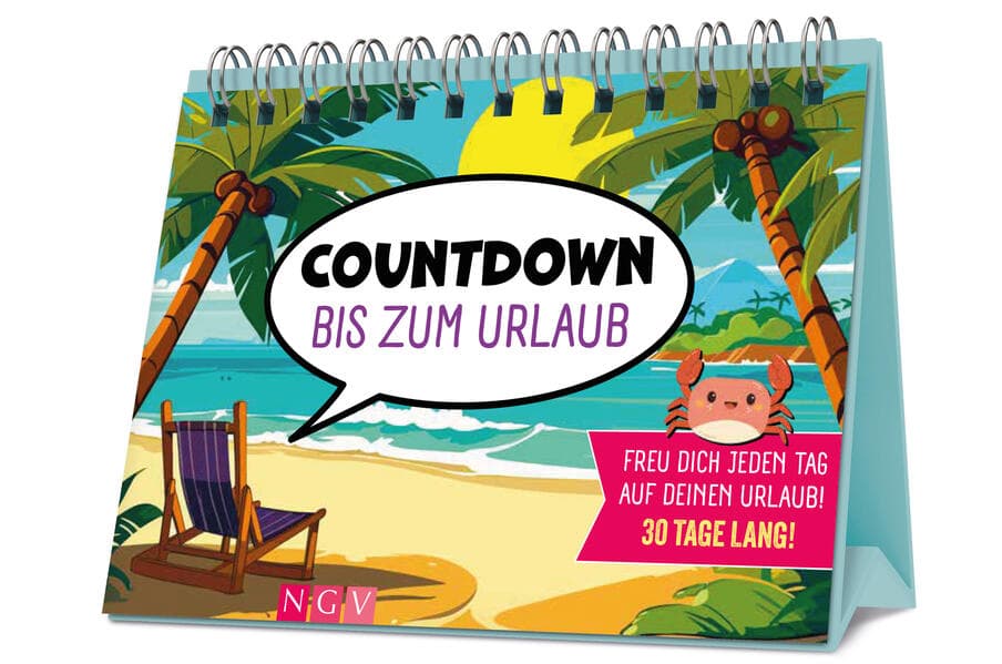Countdown bis zum Urlaub
