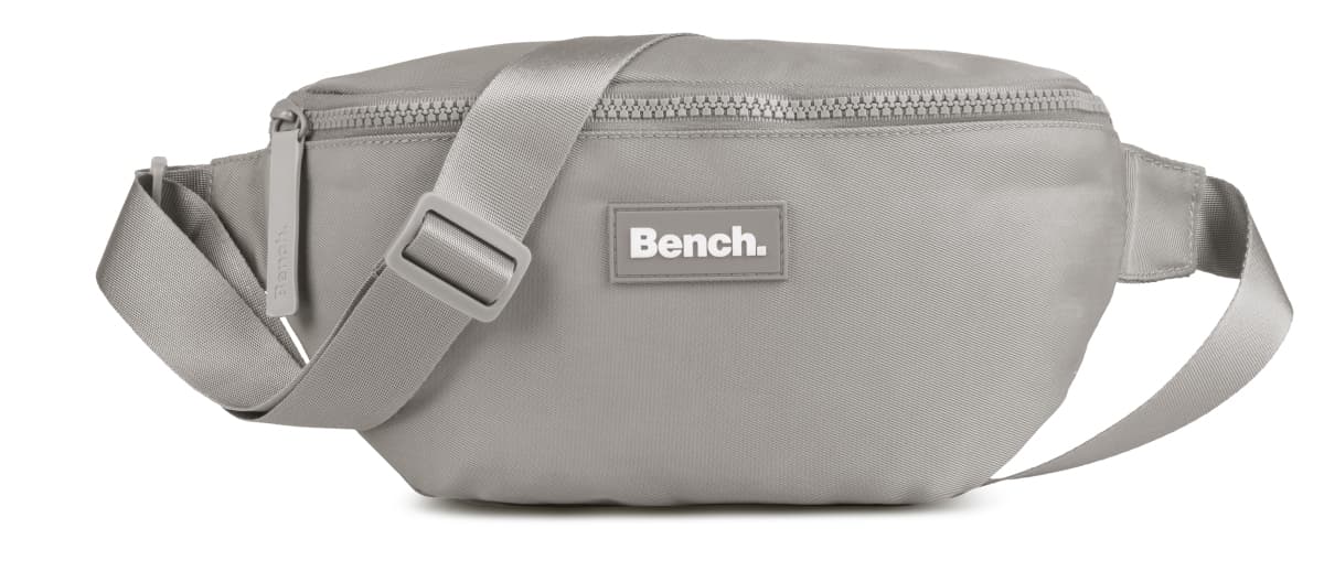 BENCH Nova Hüfttasche, Gürteltasche, Bauchtasche, hellgrau, 1,5 Liter
