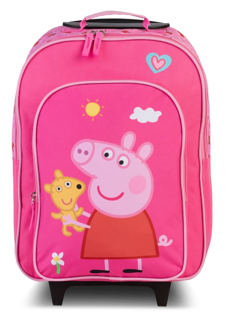 SIEBER Glühwürmchen - Kindertrolley Peppa Pig, pink