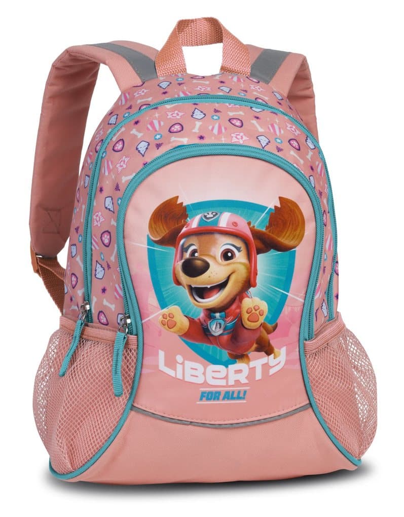 SIEBER Glühwürmchen - Kinderrucksack Paw Patrol, rosa, 12 Liter