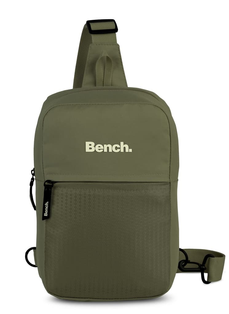 BENCH Umhängetasche bold, olivgrün, 17 Liter