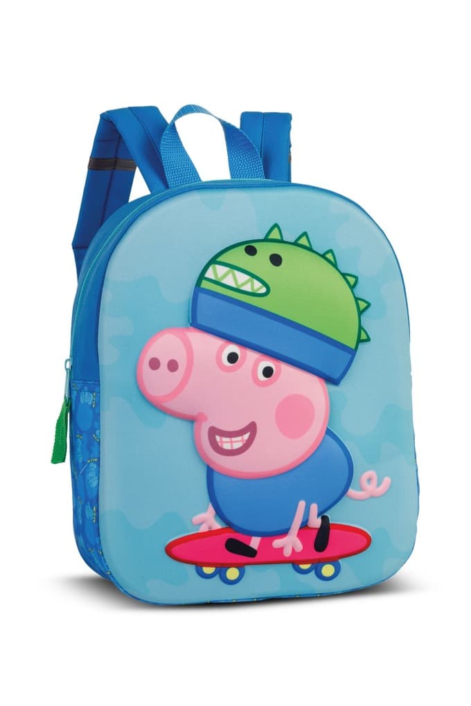 SIEBER Glühwürmchen - Kinderrucksack Peppa Pig, hellblau