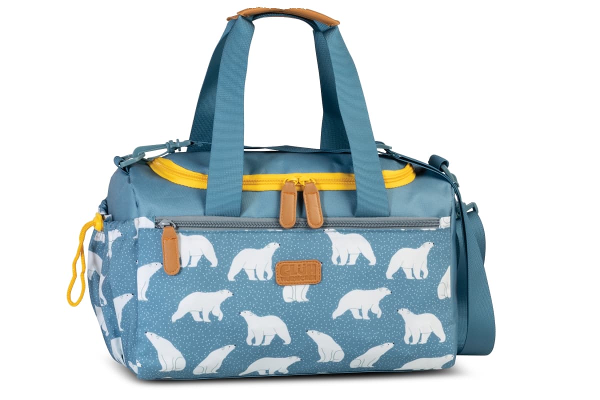 SIEBER Glühwürmchen - Kindersporttasche Lotte, graublau