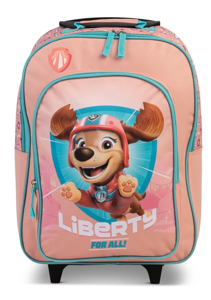 SIEBER Glühwürmchen - Kindertrolley Paw Patrol, rosa, 20 Liter
