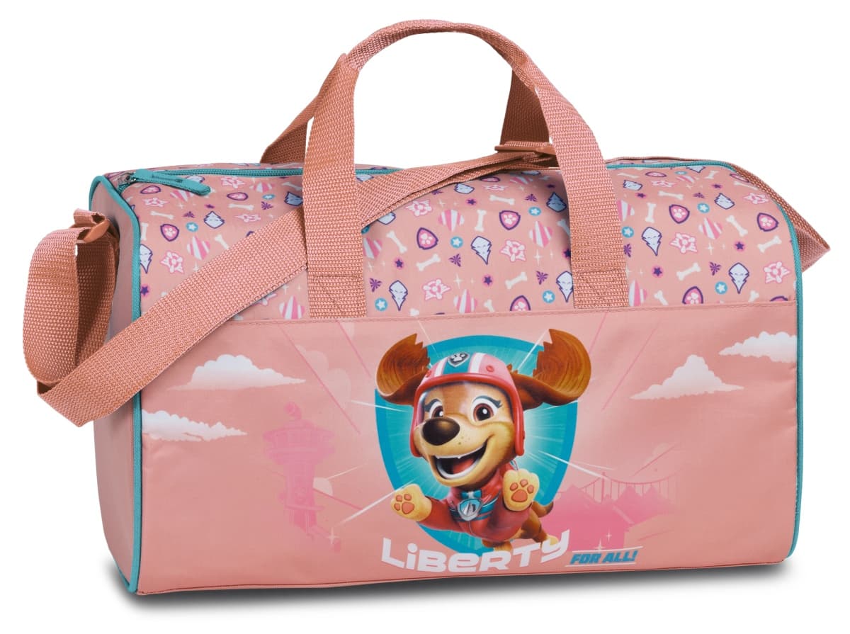 SIEBER Glühwürmchen - Kindersporttasche Paw Patrol, rosa