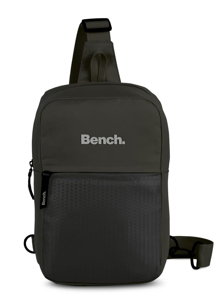 BENCH Umhängetasche bold, schwarz, 17 Liter