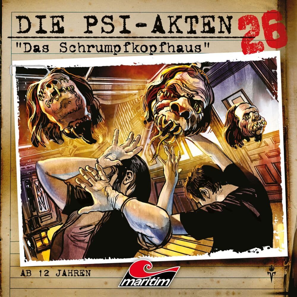 Die PSI-Akten - Das Schrumpfkopfhaus, 1 Audio-CD