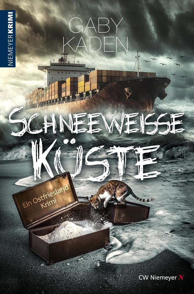 Schneeweiße Küste