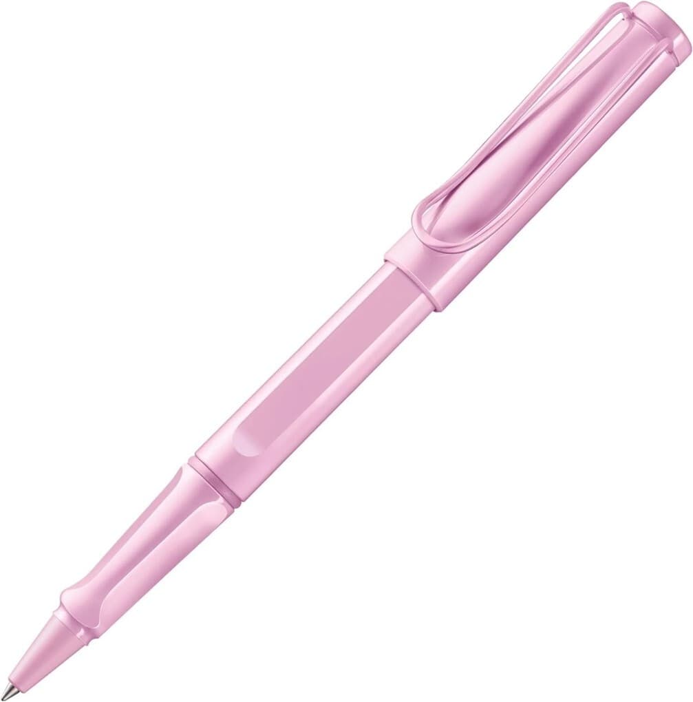 LAMY Tintenroller safari lightrose, M blau