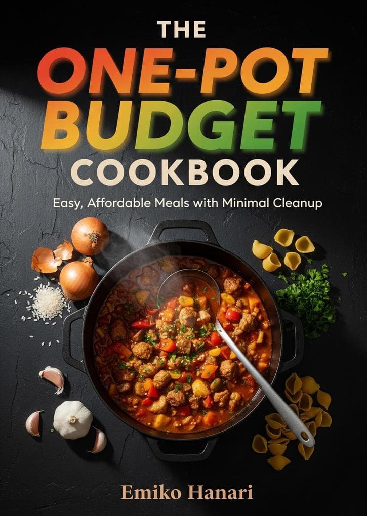 The One-Pot Budget Cookbook - Easy, Affordable Meals with Minimal Cleanup