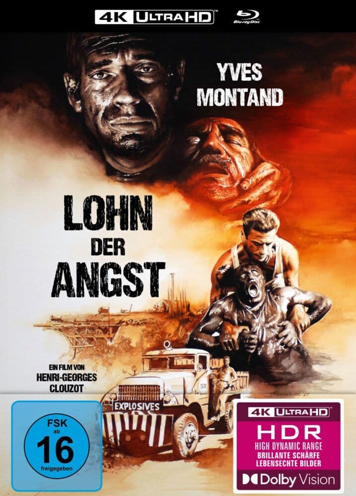 Lohn der Angst, 2 Blu-ray (2-Disc Limited Collector's Edition Mediabook - 4K UHD-Blu-ray + Blu-ray)