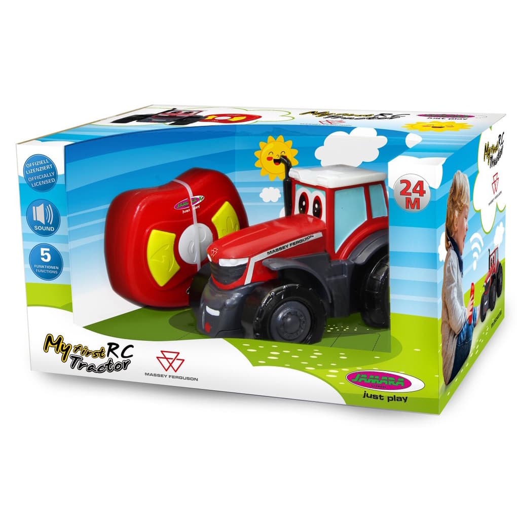 Jamara - My first Massey Ferguson RC Traktor, 2,4GHz mit Sound, rot