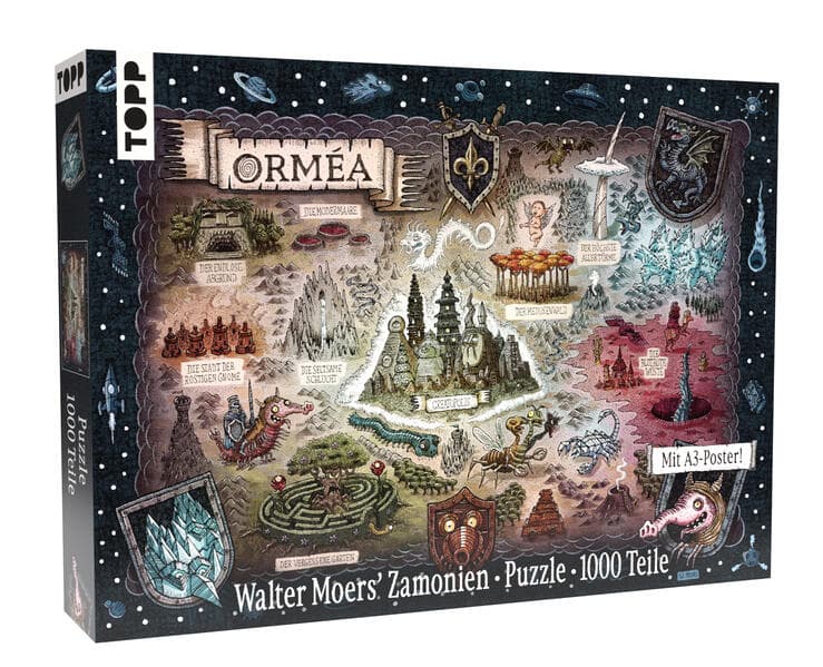 Orméa - das offizielle Puzzle aus der Zamonien-Welt von Walter Moers